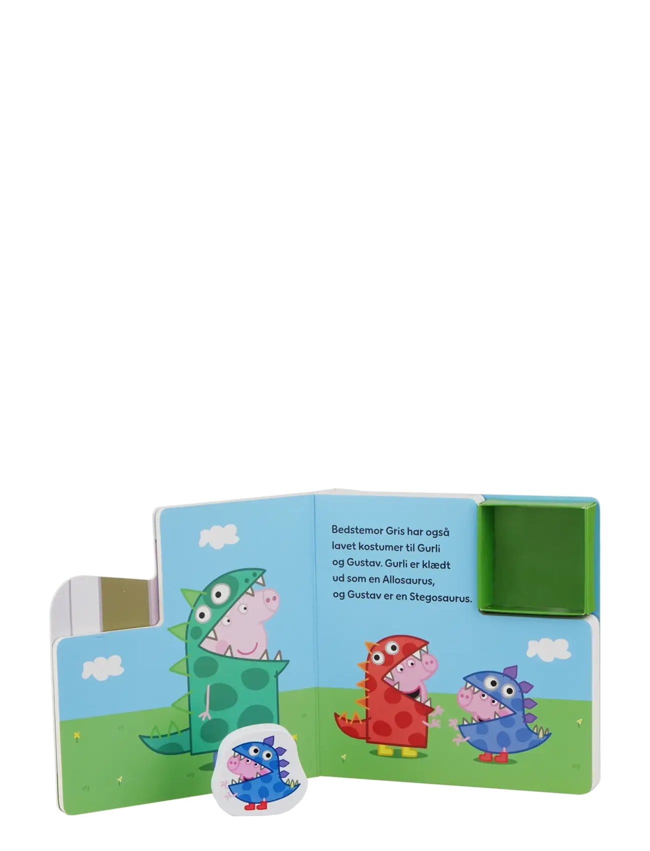 Peppa Pig - Gurli Gris Bog 1 Figure - Dino Fest (DK) - livres pour enfants - 1016 - 2