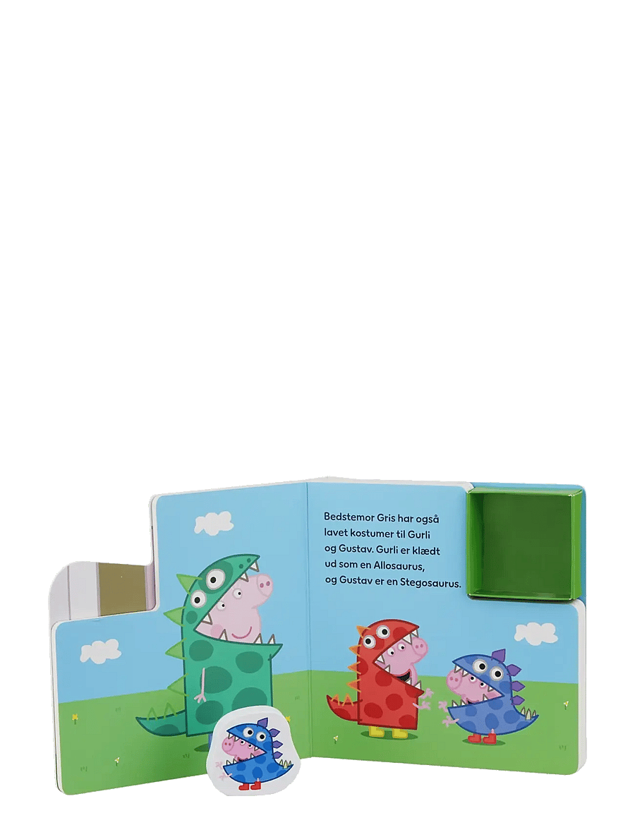 Peppa Pig - Gurli Gris Bog 1 Figure - Dino Fest (DK) - livres pour enfants - 1016 - 2