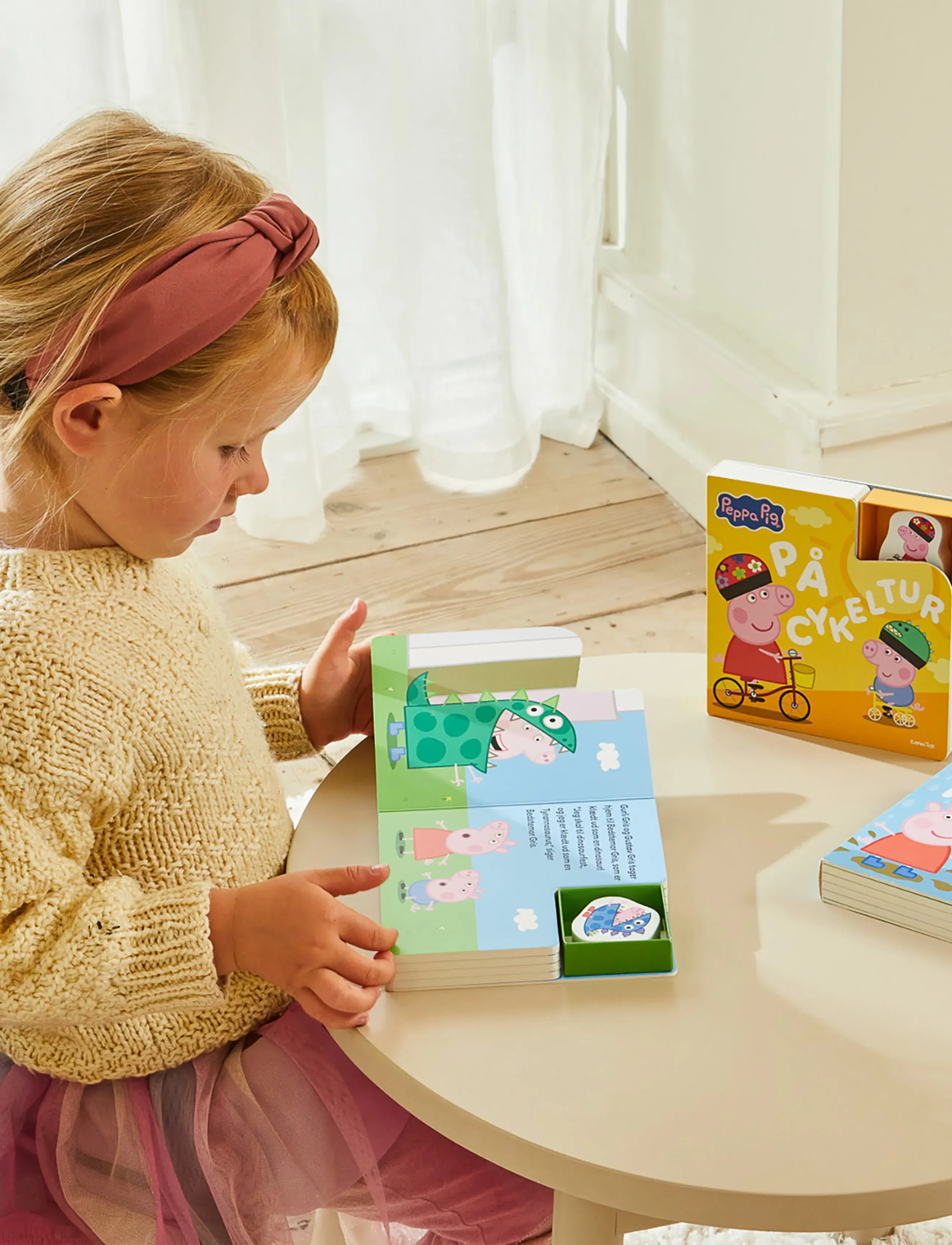 Gurli Gris Bog 1 Figure Dino Fest (Dk), One Size, Kids Books, Mehrfarbig/gemustert - Baby Kinder