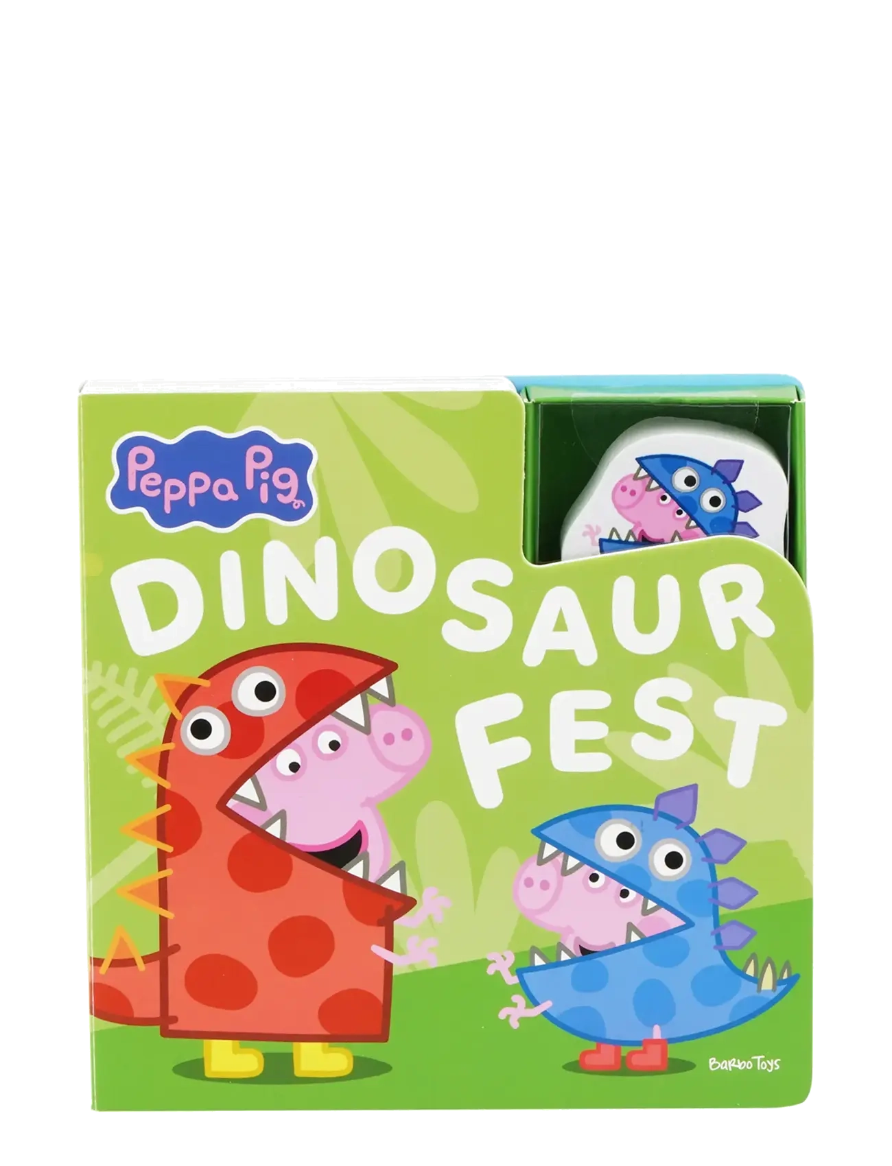 Peppa Pig - Gurli Gris Bog 1 Figure - Dino Fest (DK) - livres pour enfants - 1016 - 3