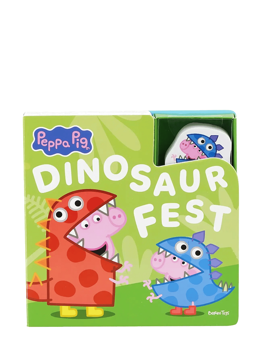 Peppa Pig - Gurli Gris Bog 1 Figure - Dino Fest (DK) - livres pour enfants - 1016 - 3