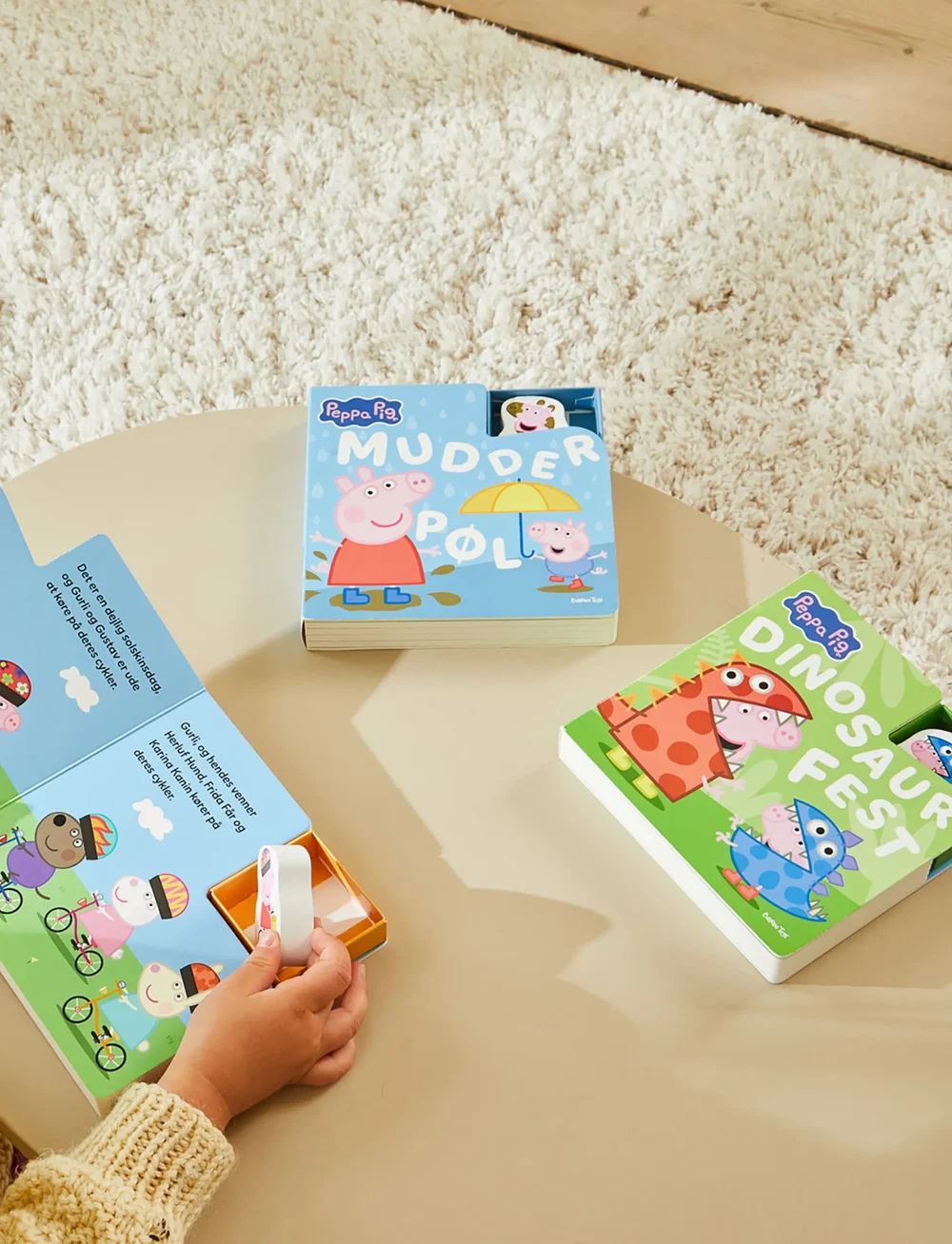 Peppa Pig - Gurli Gris Bog 1 Figure - Mudderpøl (DK) - ungbarnabækur - 1016 - 5