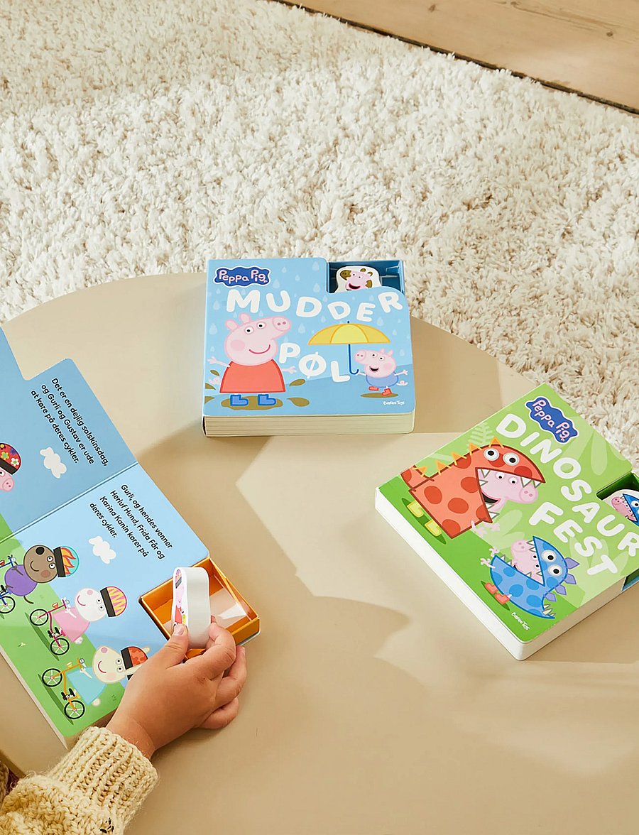 Peppa Wutz - Gurli Gris Bog 1 Figure - Mudderpøl (DK) - baby-bücher - 1016 - 5