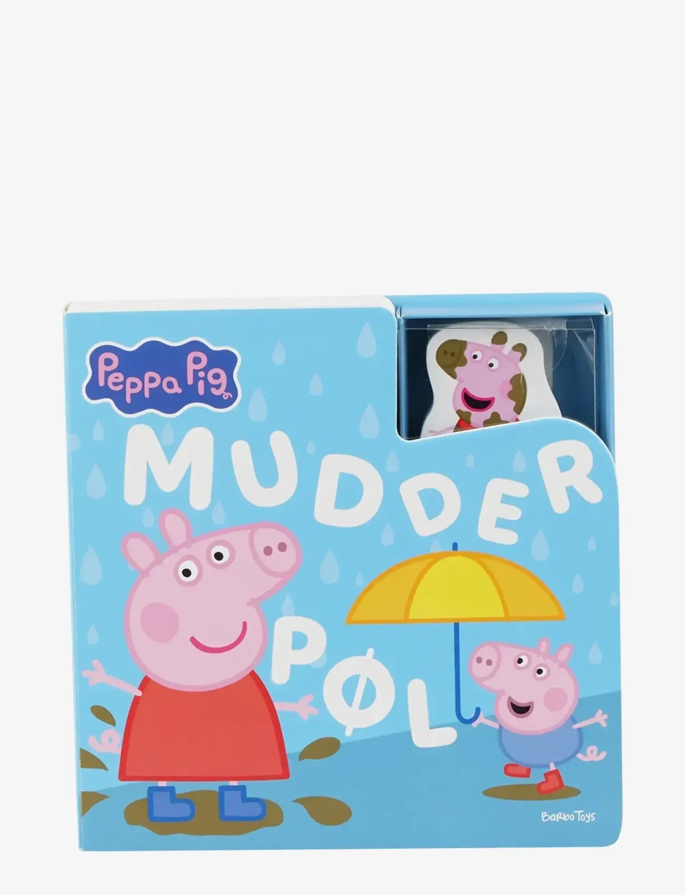 Peppa Pig - Gurli Gris Bog 1 Figure - Mudderpøl (DK) - ungbarnabækur - 1016 - 3