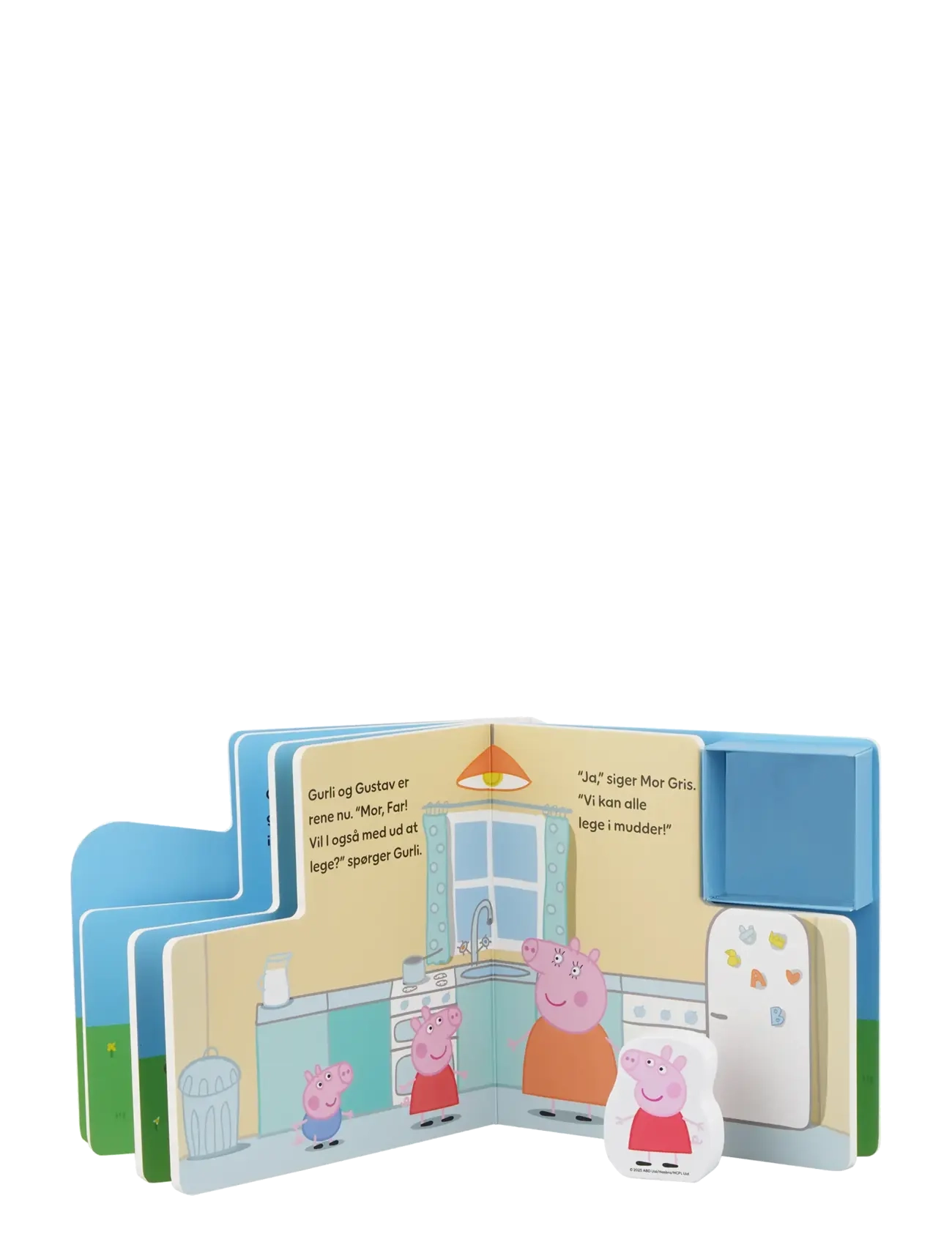 Peppa Wutz - Gurli Gris Bog 1 Figure - Mudderpøl (DK) - baby-bücher - 1016 - 4