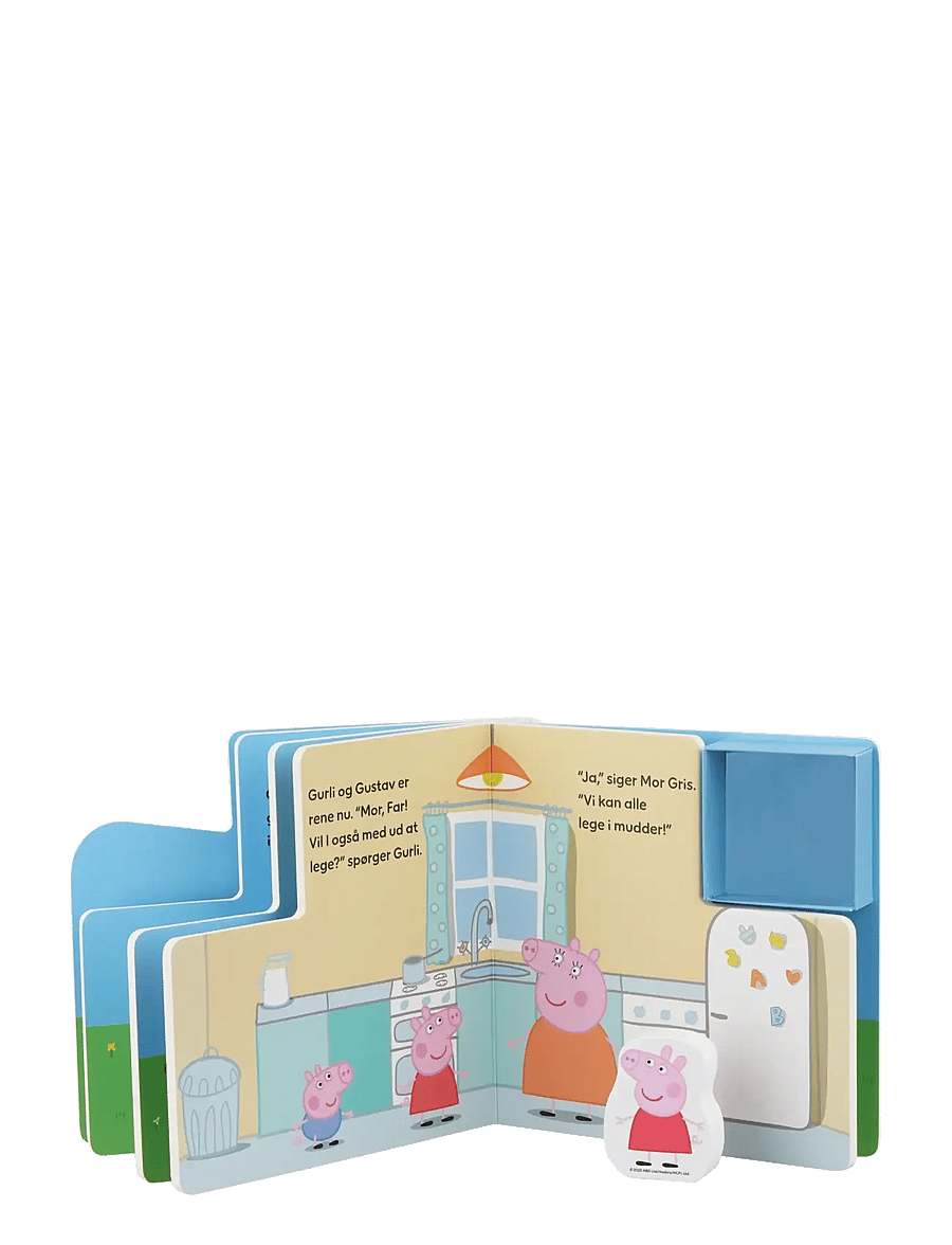 Peppa Wutz - Gurli Gris Bog 1 Figure - Mudderpøl (DK) - baby-bücher - 1016 - 4