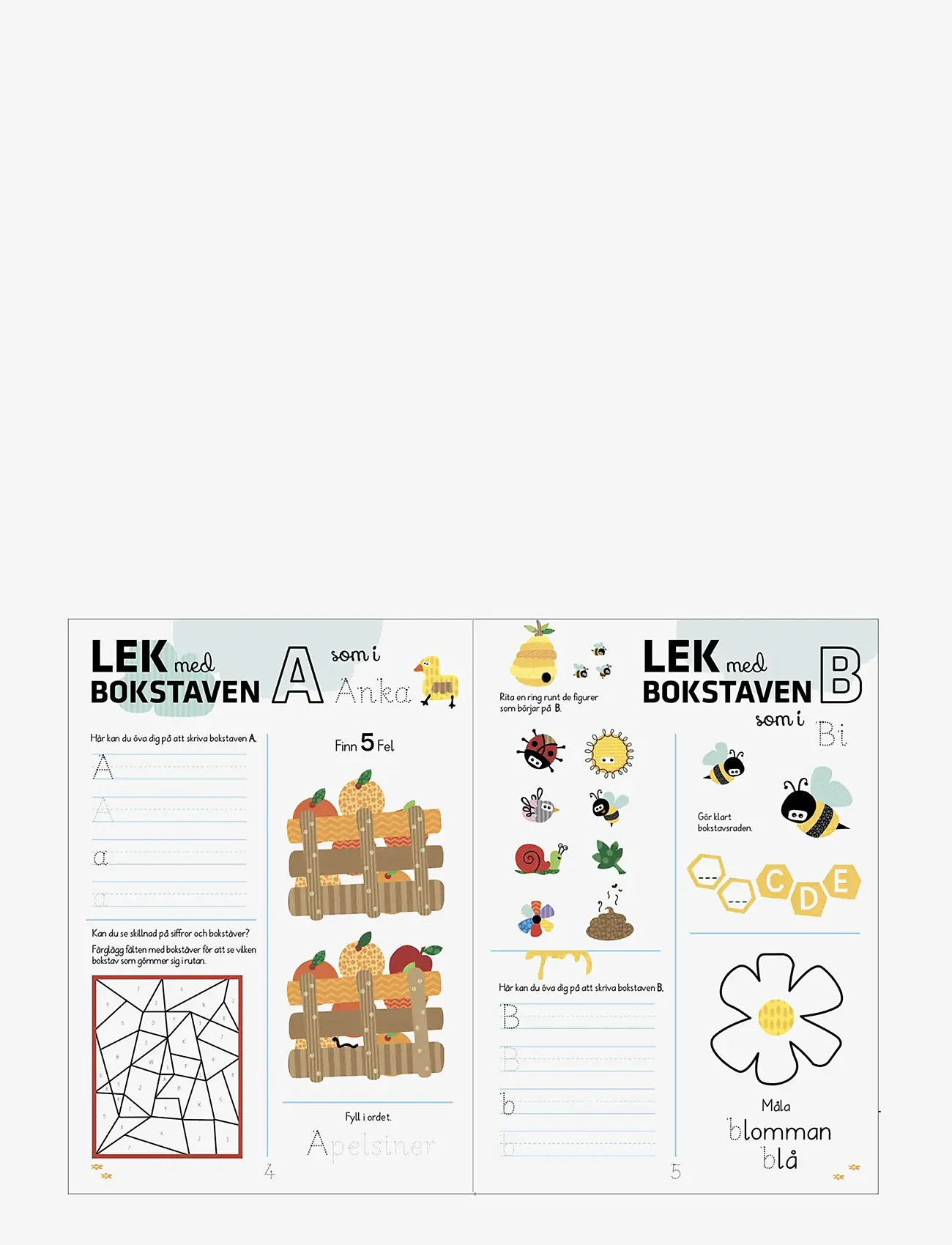 Barbo Toys - Wacky Wonders Pysselbok - Bondgårdens Djur - Lär dig bokstäver ABC (SE) - educatieve boeken - multiple color - 2