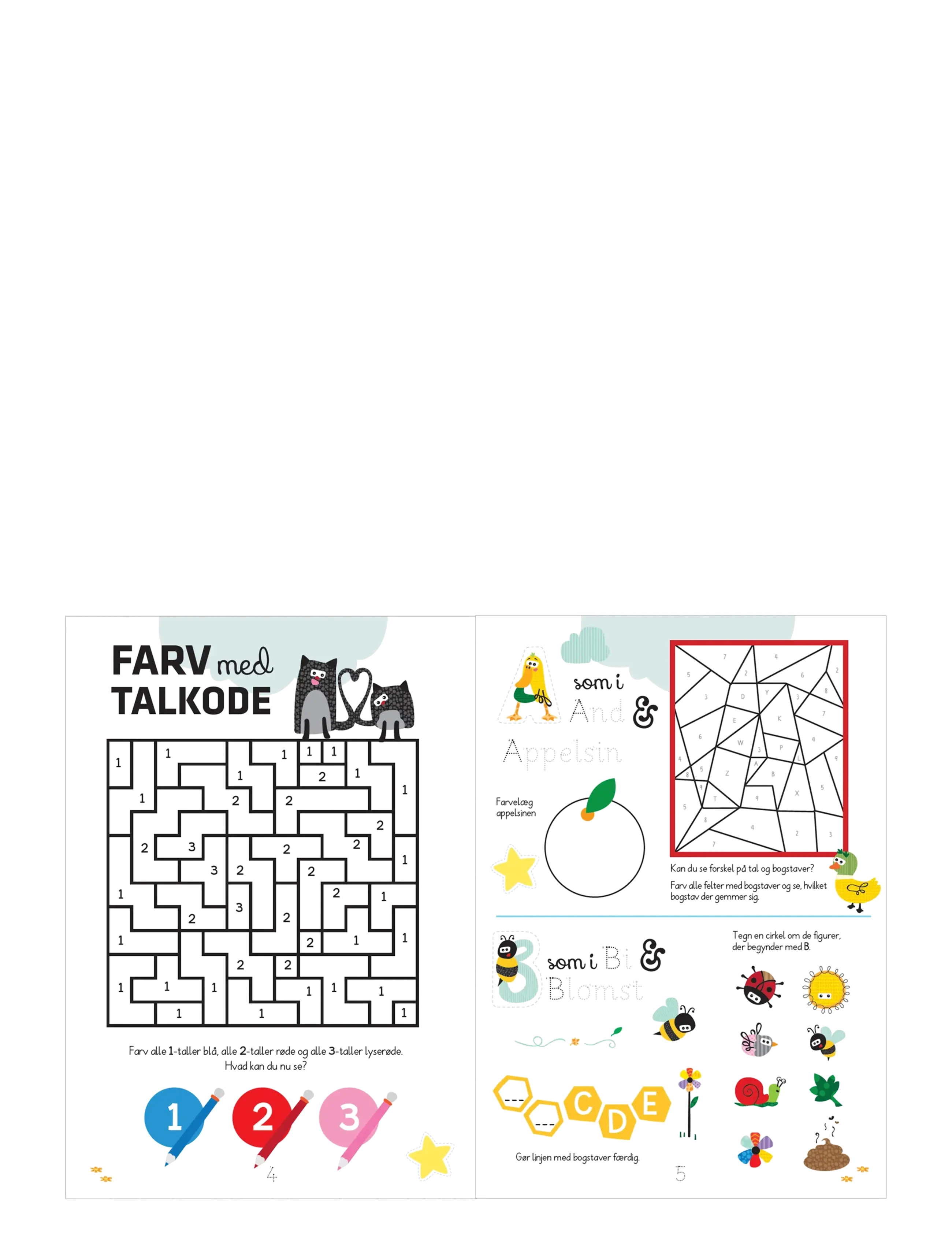 Barbo Toys - Aktivitetsbog - Lærerige Sjove Aktiviteter med Wacky Wonders Bondegårdsdyr (DK) - livres éducatifs - multiple color - 1