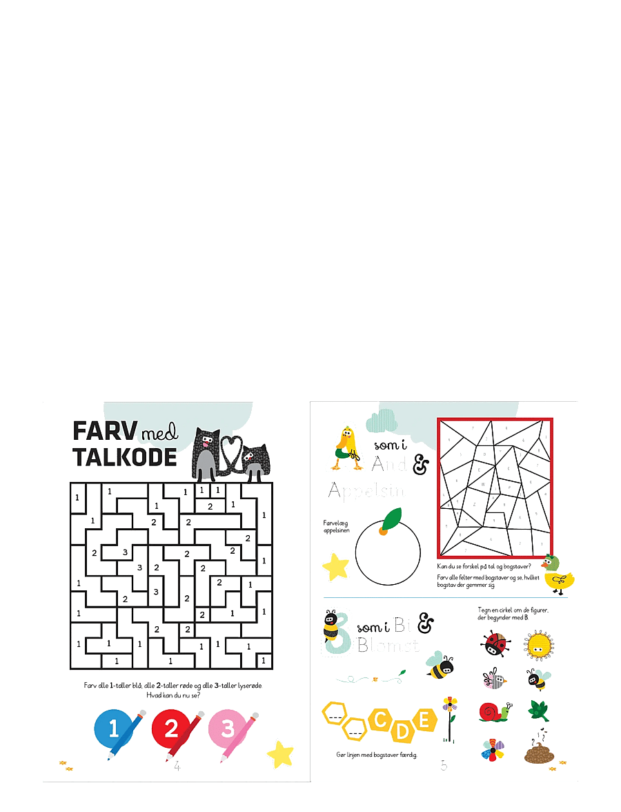 Barbo Toys - Aktivitetsbog - Lærerige Sjove Aktiviteter med Wacky Wonders Bondegårdsdyr (DK) - livres éducatifs - multiple color - 1