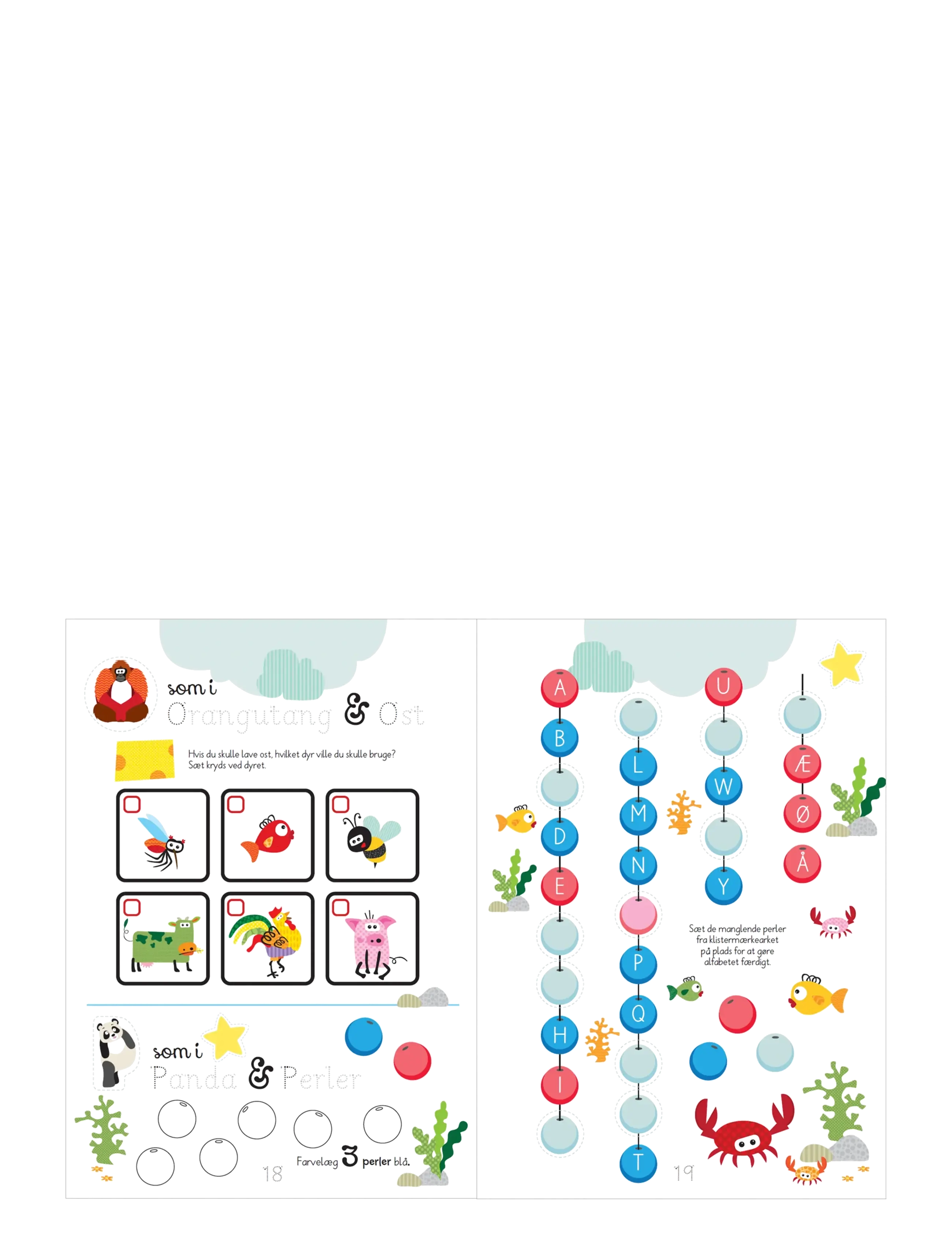 Barbo Toys - Aktivitetsbog - Lærerige Sjove Aktiviteter med Wacky Wonders Bondegårdsdyr (DK) - livres éducatifs - multiple color - 2