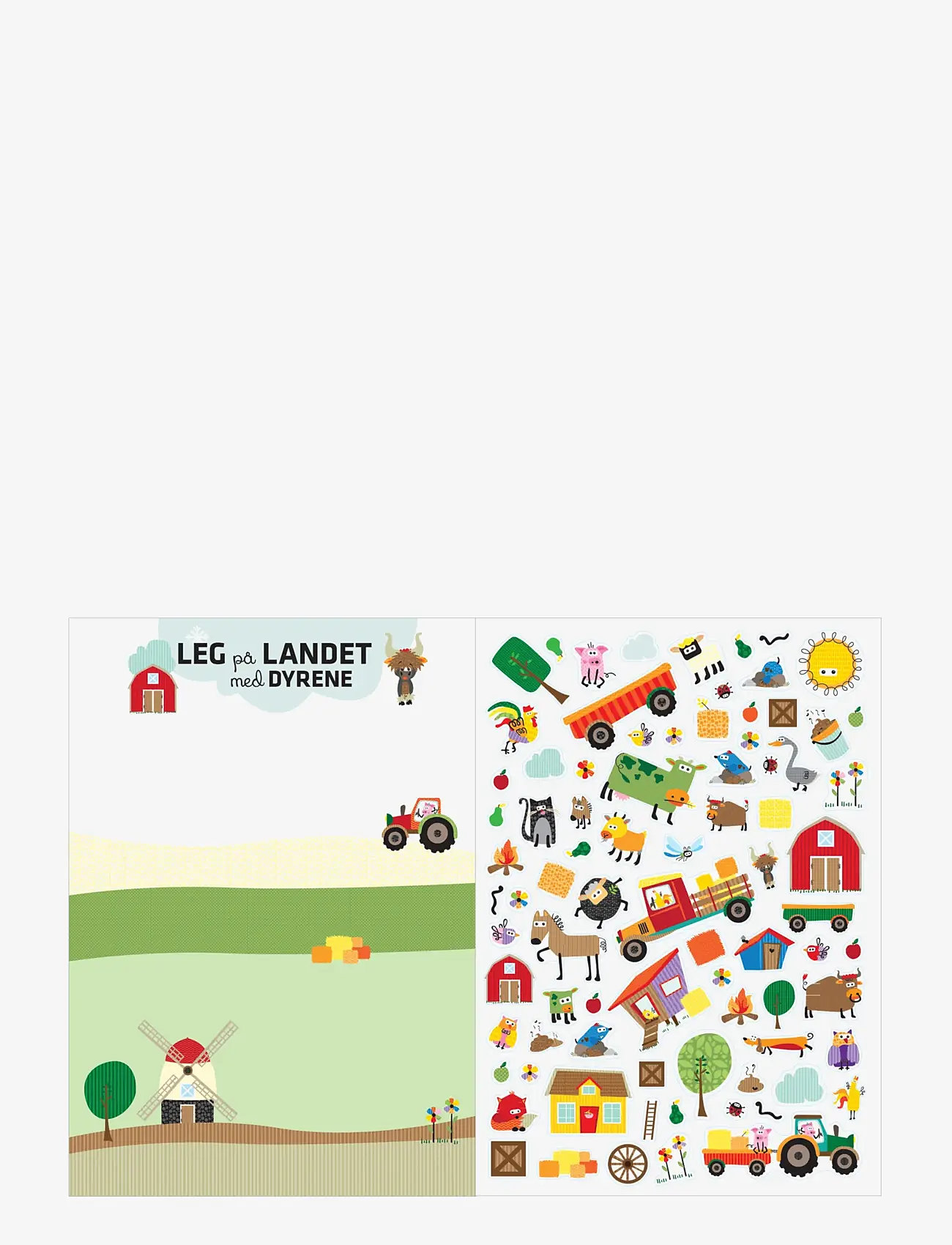 Barbo Toys - Klistermærkebog med Wacky Wonders Sjove Dyr (DK) - mal- & bastelbücher - multiple color - 2