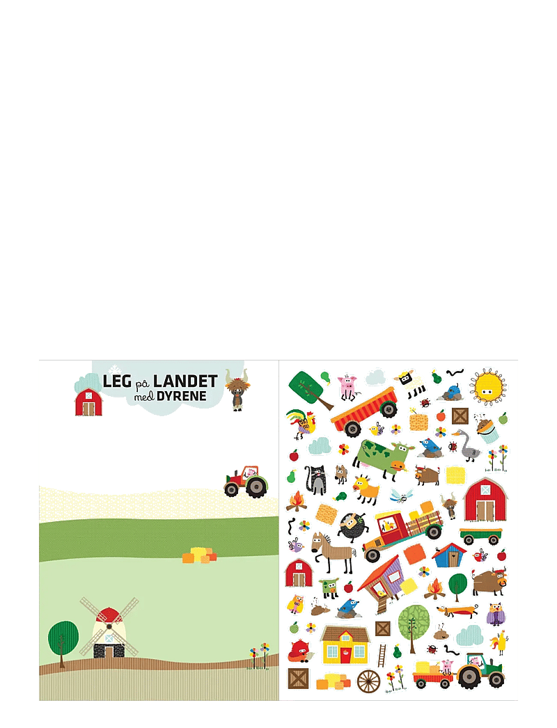 Barbo Toys - Klistermærkebog med Wacky Wonders Sjove Dyr (DK) - mal- & bastelbücher - multiple color - 2