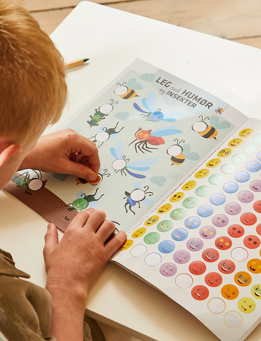Barbo Toys - Klistermærkebog med Wacky Wonders Sjove Dyr (DK) - livre de coloriage - multiple color - 0