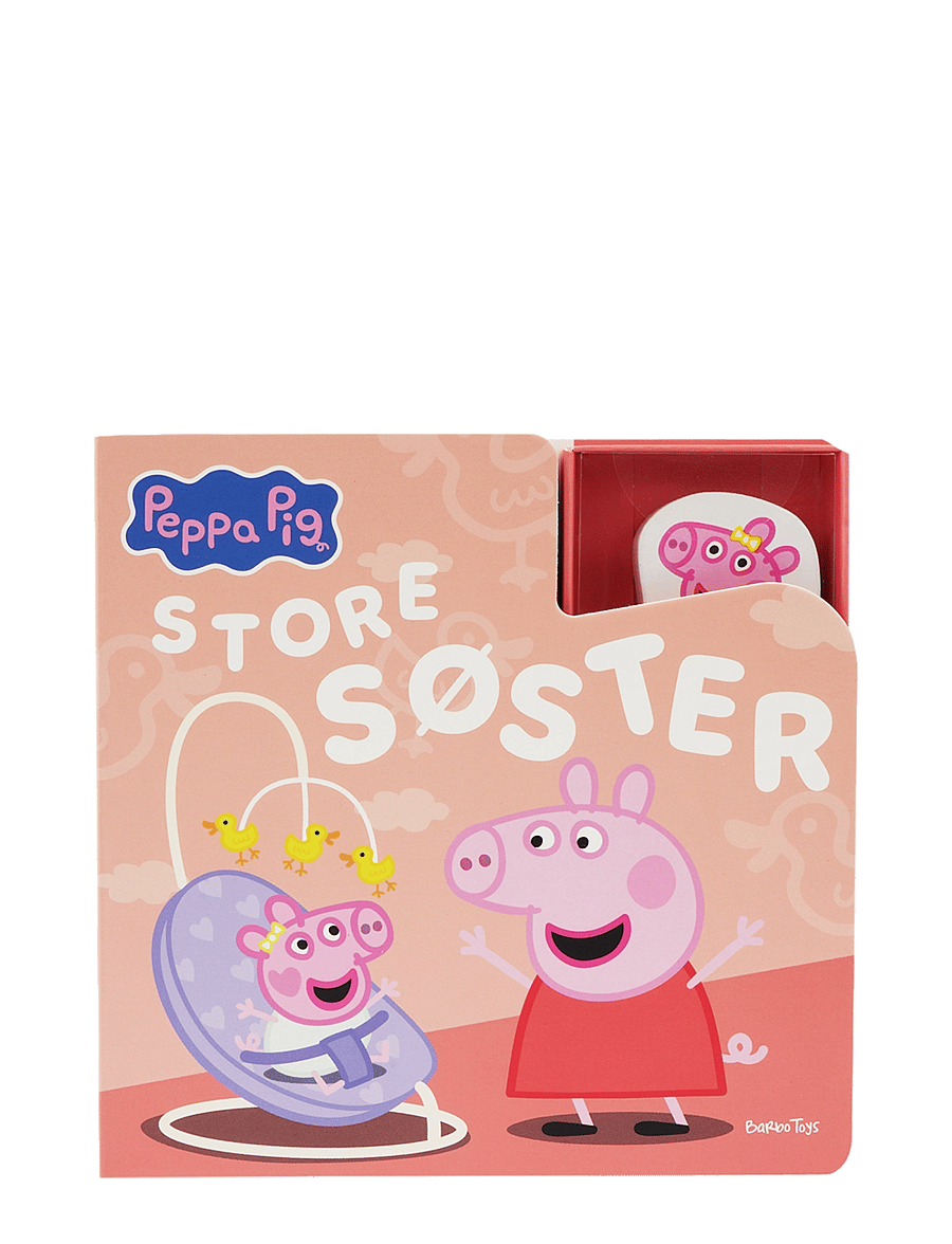 Põrsas Peppa - Peppa Pig - Bog med 1 træfigurer - Store Søster (DK) - multiple color - 2