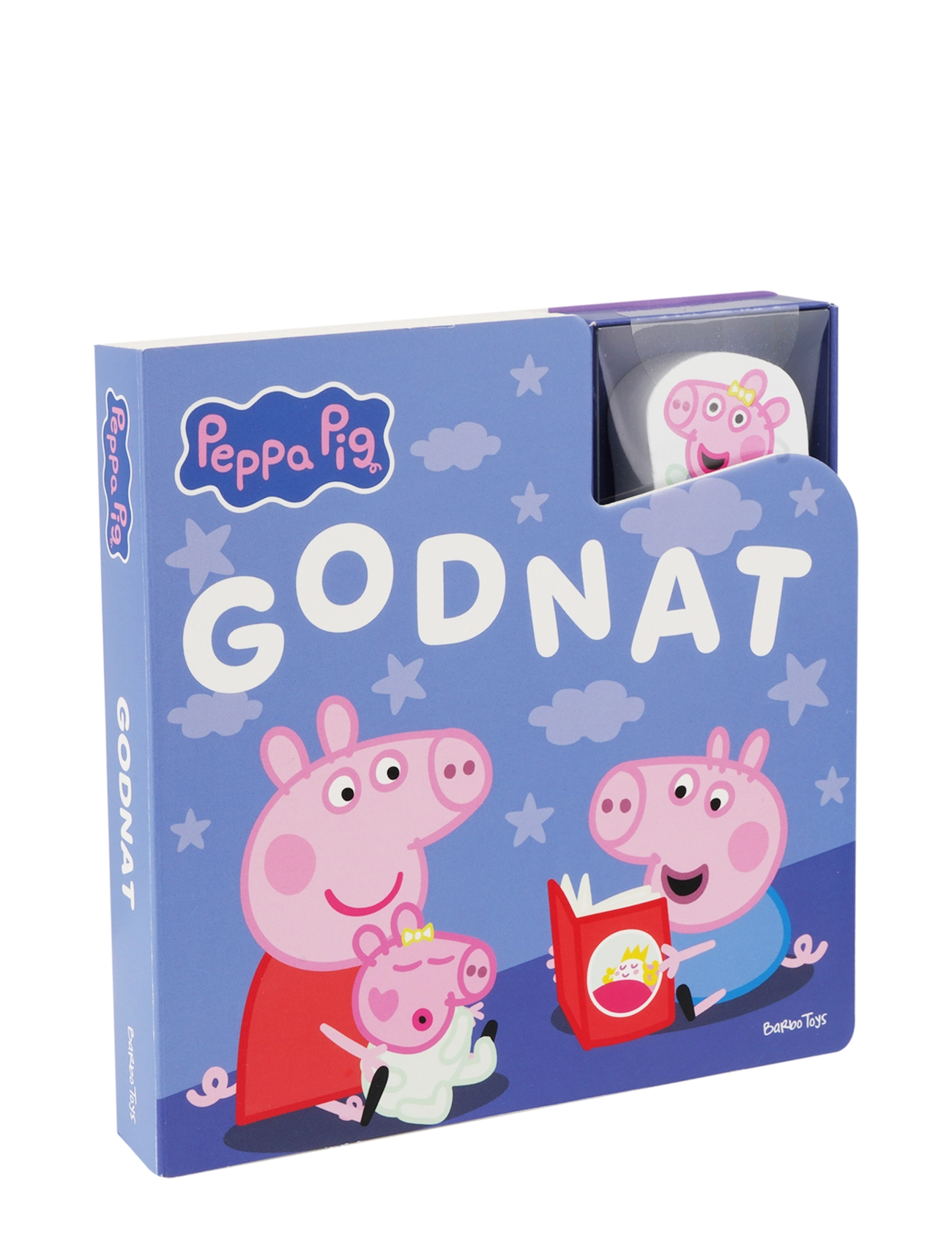 Gurli Gris Peppa Pig Bog Med 3 Træfigurer Godnat (Dk), Børn, Legetøj, Blå, Str: ONE SIZE