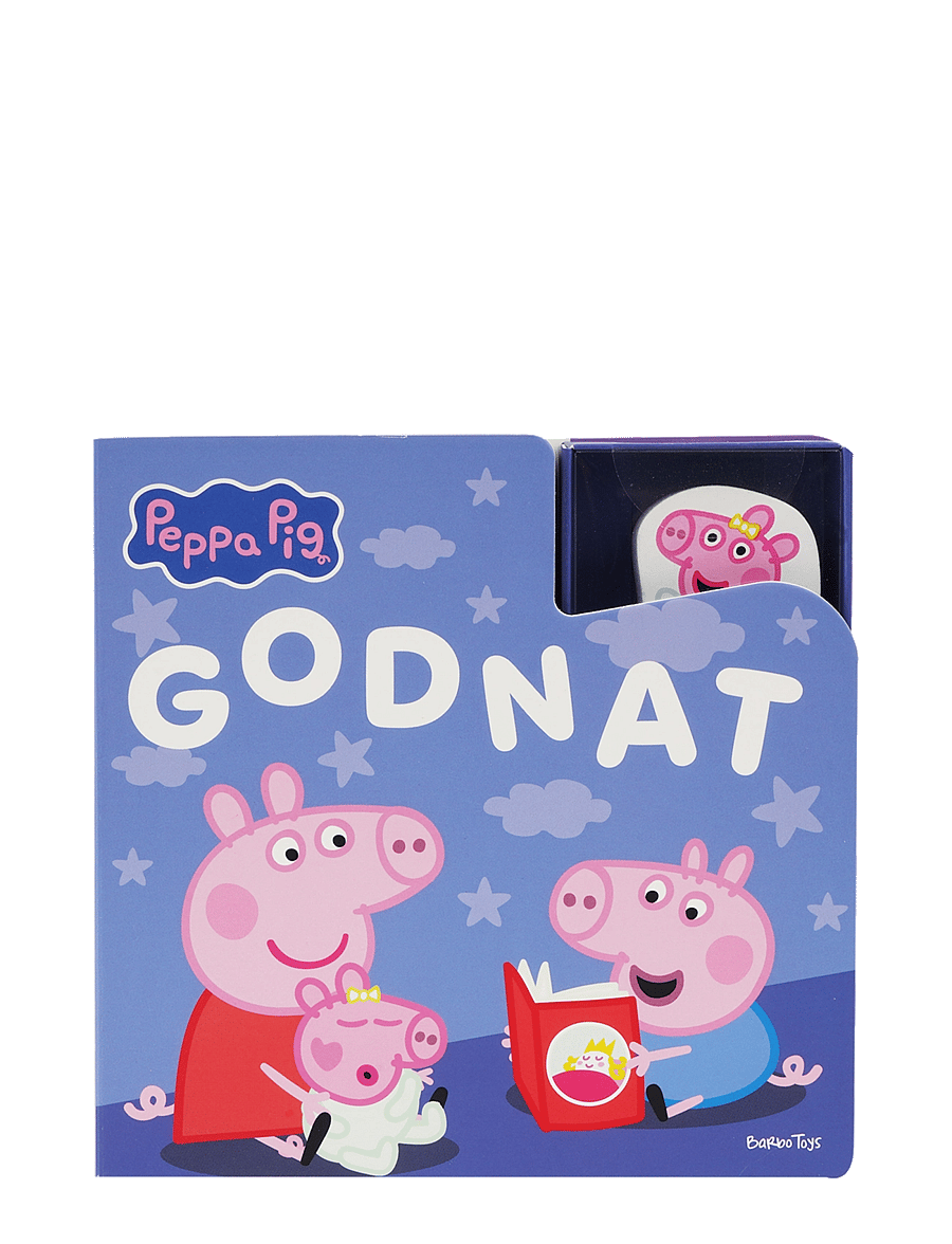 Põrsas Peppa - Peppa Pig - Bog med 3 træfigurer - Godnat (DK) - multiple color - 2
