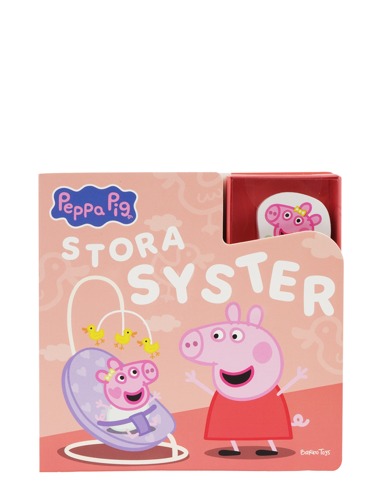 Greta gris - Peppa Pig - Bok Med 1 Träfigurer - Stora Syster (SE) - multiple color - 2