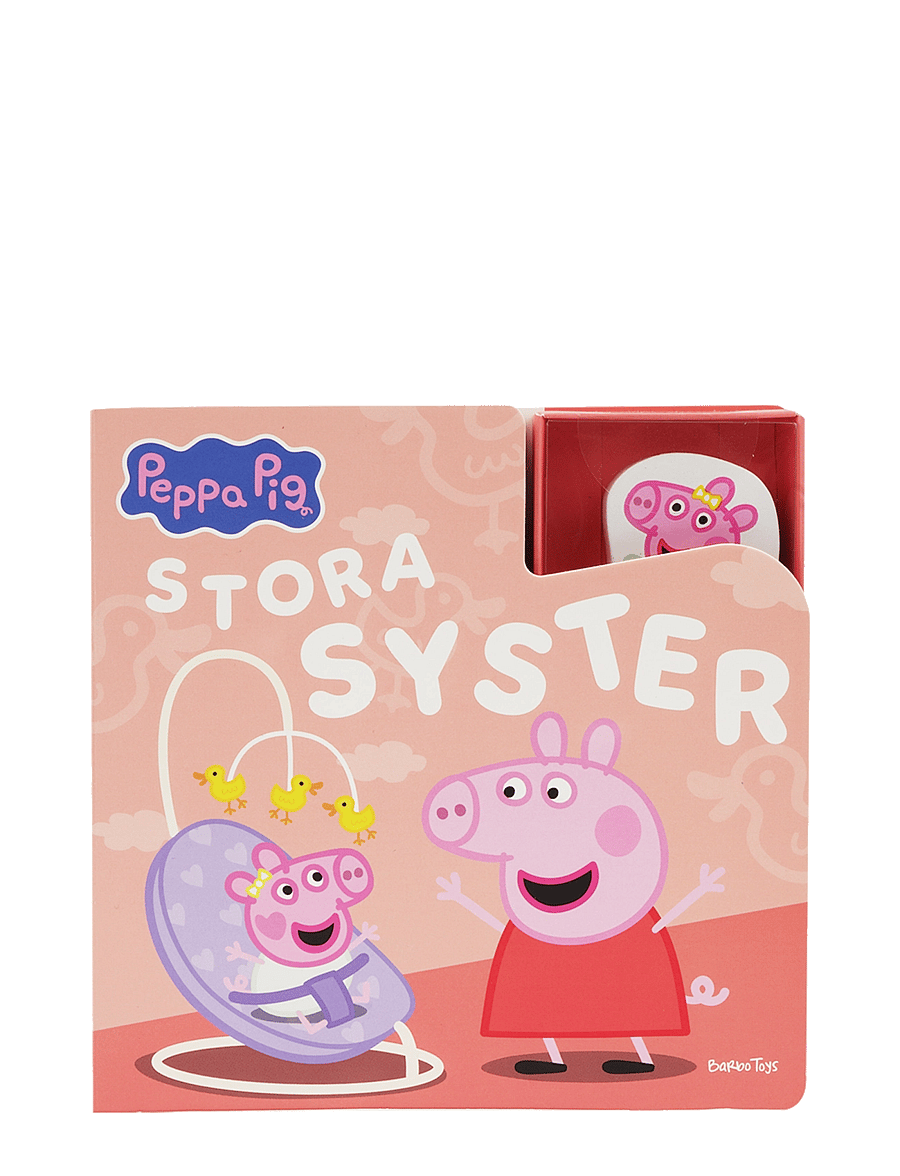Põrsas Peppa - Peppa Pig - Bok Med 1 Träfigurer - Stora Syster (SE) - multiple color - 2