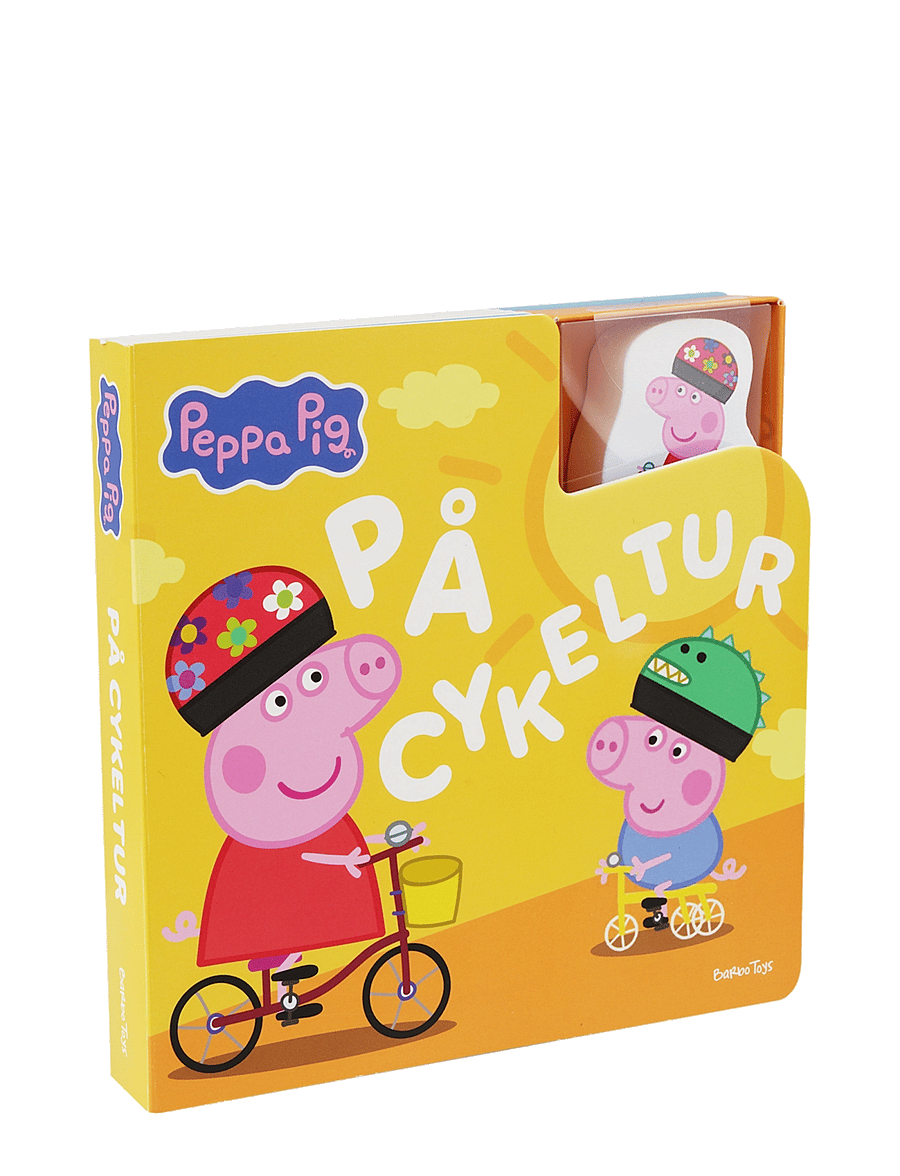 Põrsas Peppa - Peppa Pig - Bok Med 1 Träfigurer - På Cykeltur (SE) - multiple color - 0
