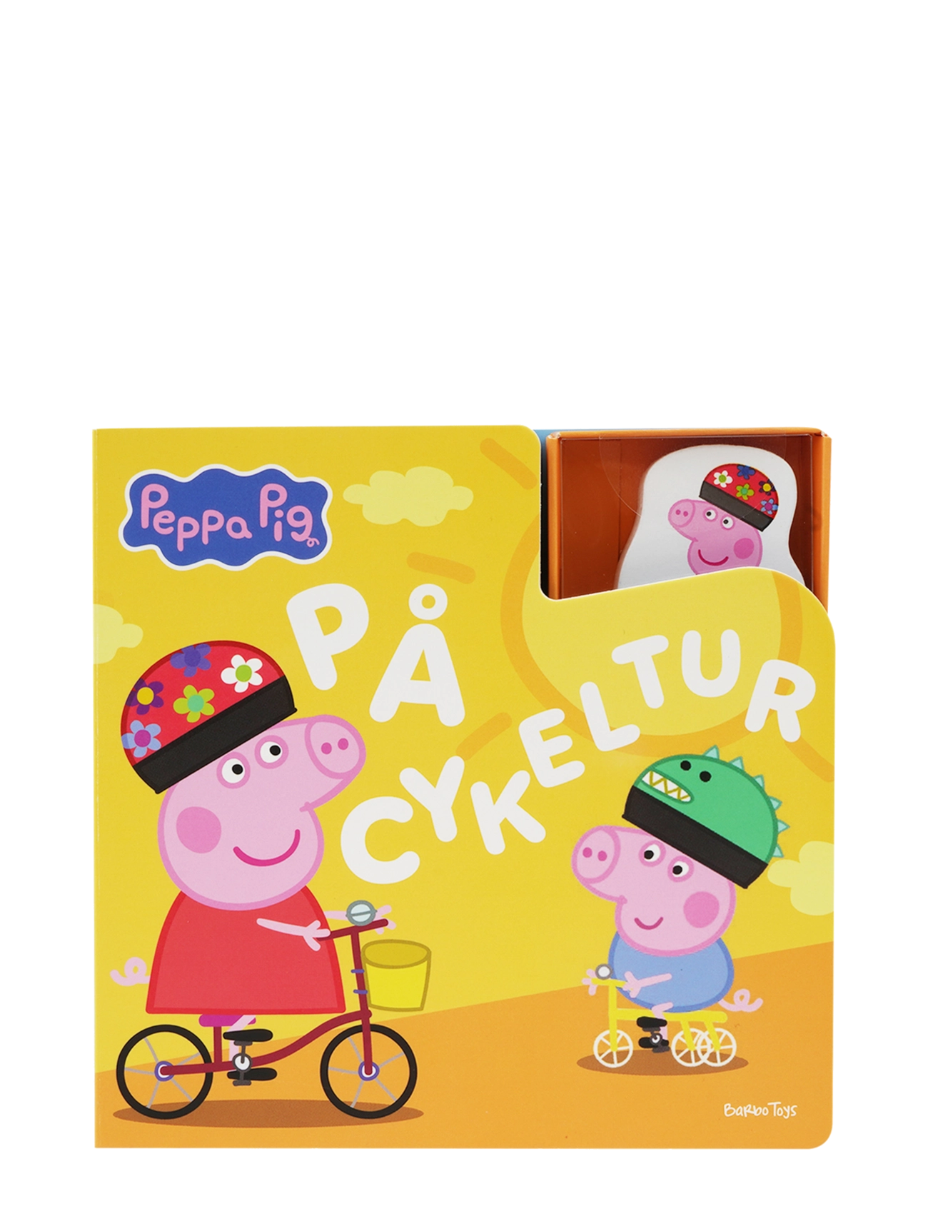 Greta gris - Peppa Pig - Bok Med 1 Träfigurer - På Cykeltur (SE) - multiple color - 2