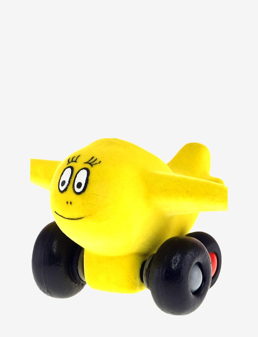 Barbo Toys - Barbapapa Rubber Airplane, Yellow BIG - flygplan - yellow - 0