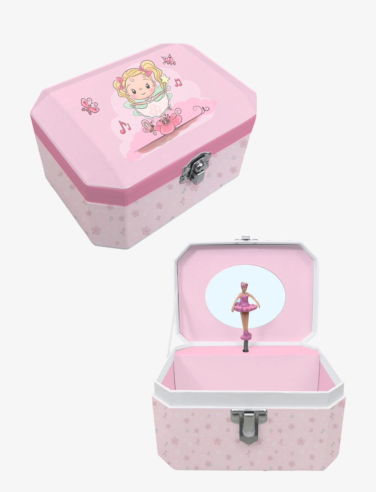 Barbo Toys Lillie and Ellie - Music Box - Princess - Lapsed 98–134 - MULTIPLE COLOR / pink/rose