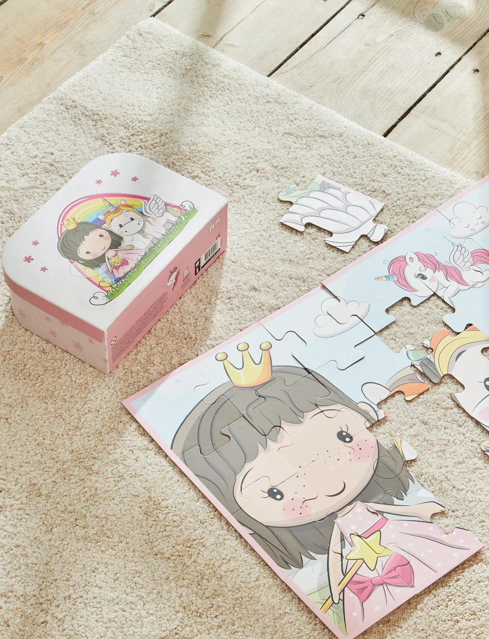 Barbo Toys - Princess Suitcase with Puzzle - klassische puzzles - multiple color - 5