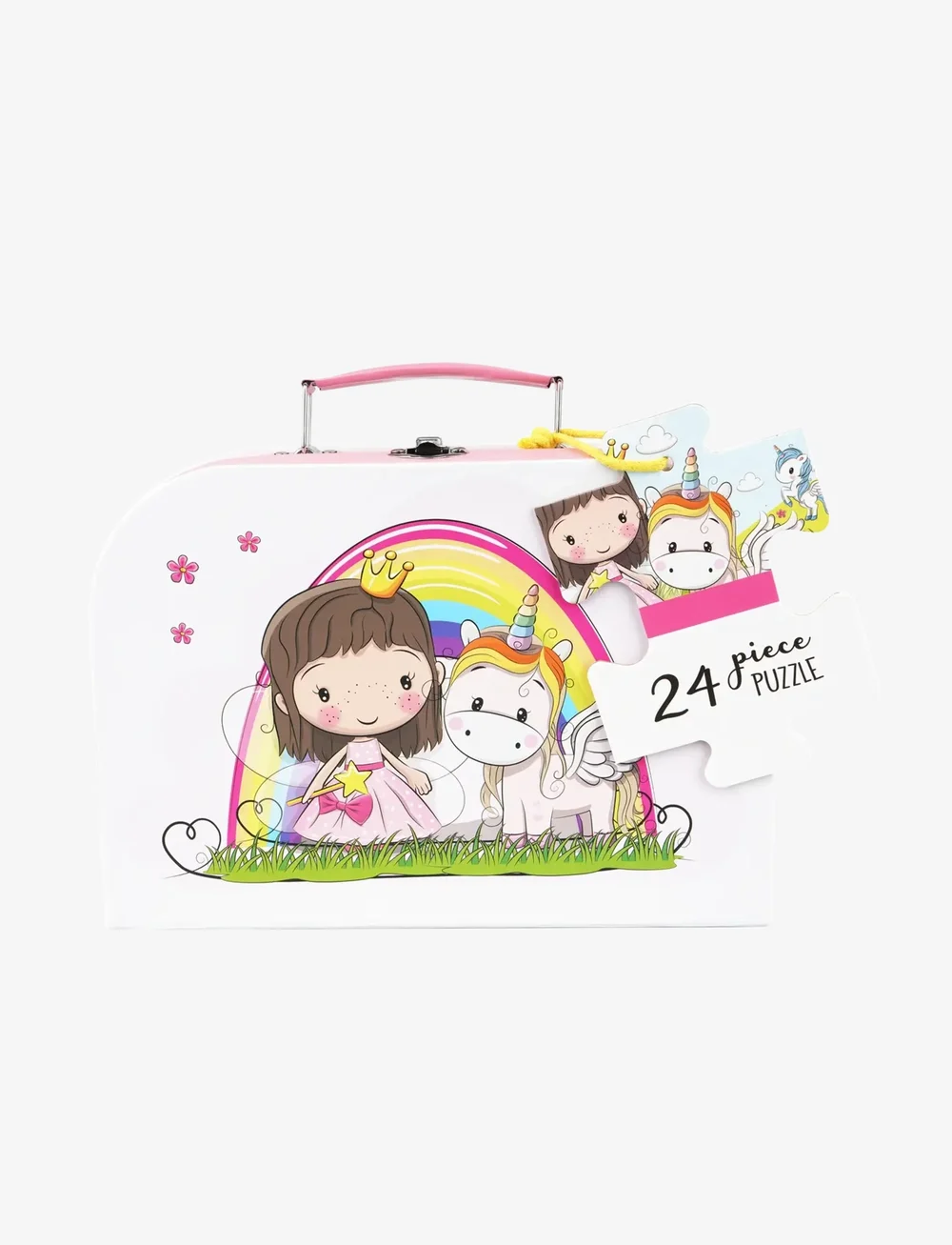 Barbo Toys - Princess Suitcase with Puzzle - klassische puzzles - multiple color - 3