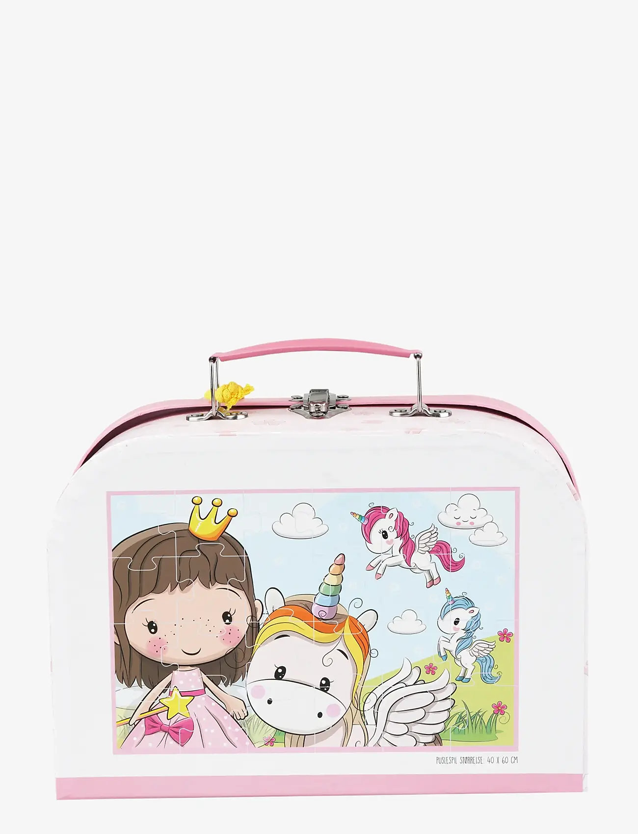 Barbo Toys - Princess Suitcase with Puzzle - classic puzzles - multiple color - 4