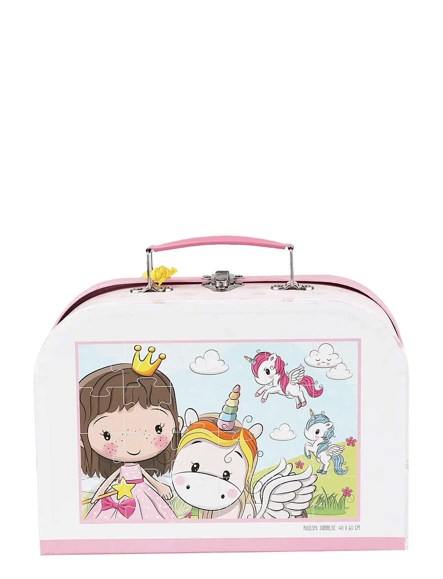Barbo Toys - Princess Suitcase with Puzzle - klassische puzzles - multiple color - 4
