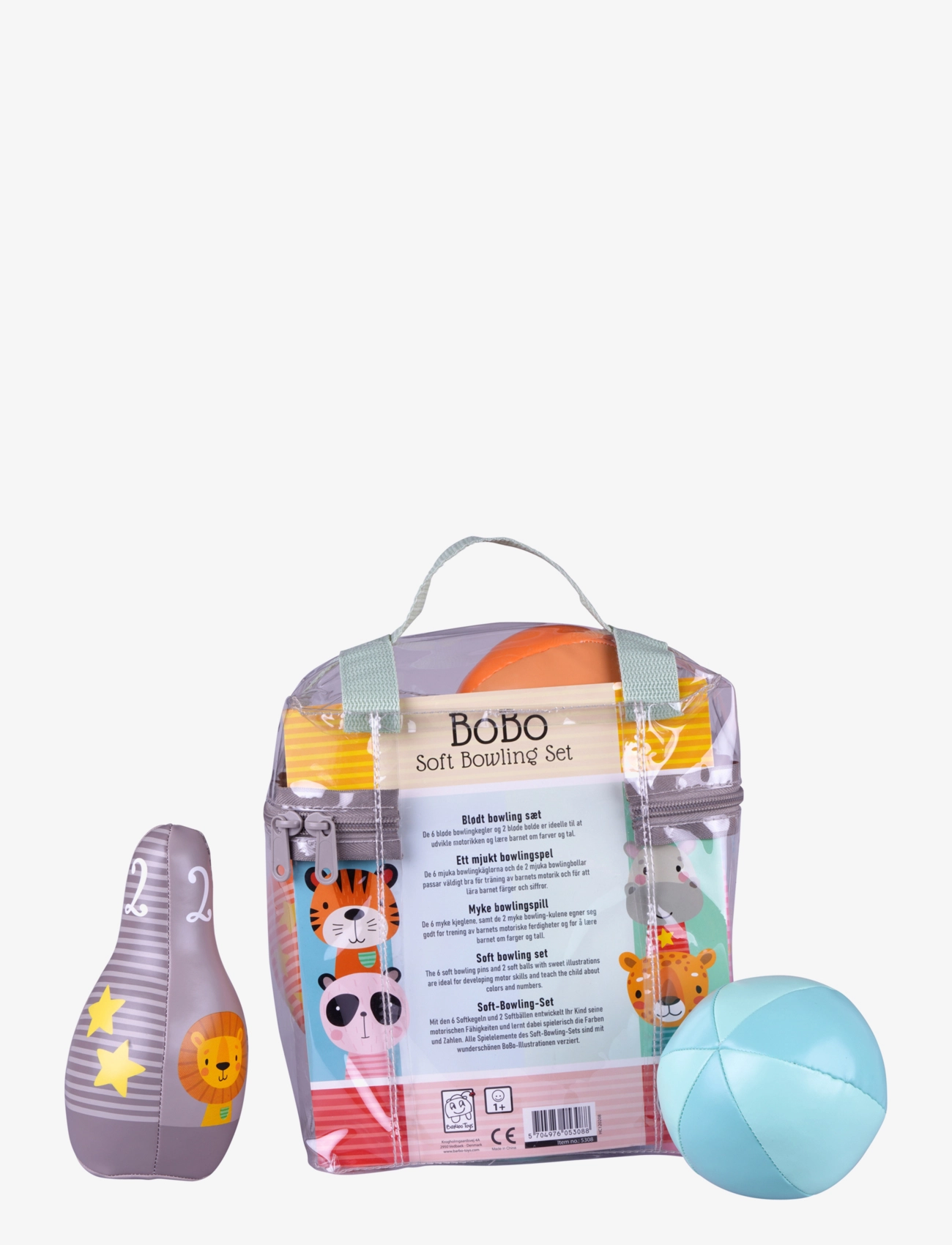 Barbo Toys - BoBo - Soft Bowling Set - sommerschnäppchen - multi - 3