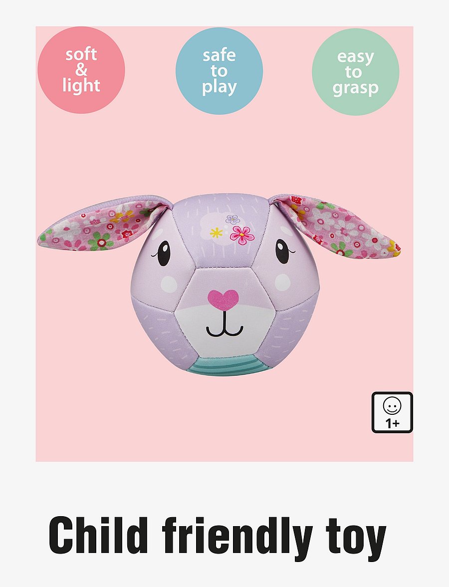 Barbo Toys - Cute Bunny Soft Ball - interaktives spielzeug - 1016 - 2