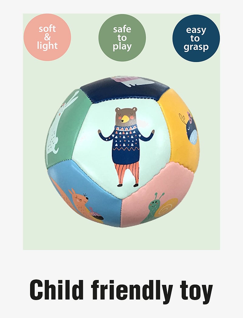 Barbo Toys - New Little Woodies Soft Ball - geschenke unter 30€ - 1016 - 3