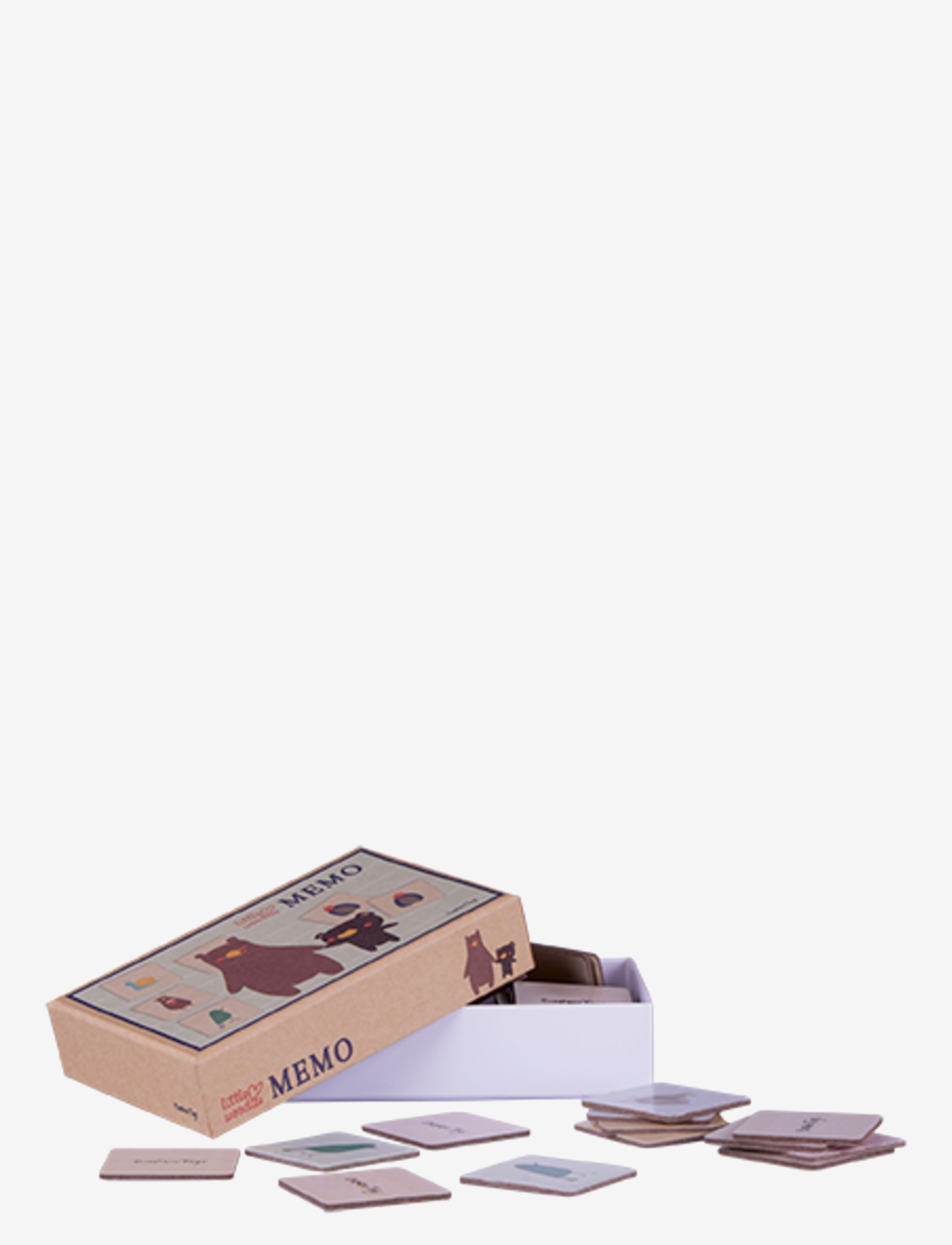 BARBO Spielzeug Little Woodies - Memo Patterned - One Size - Kinder