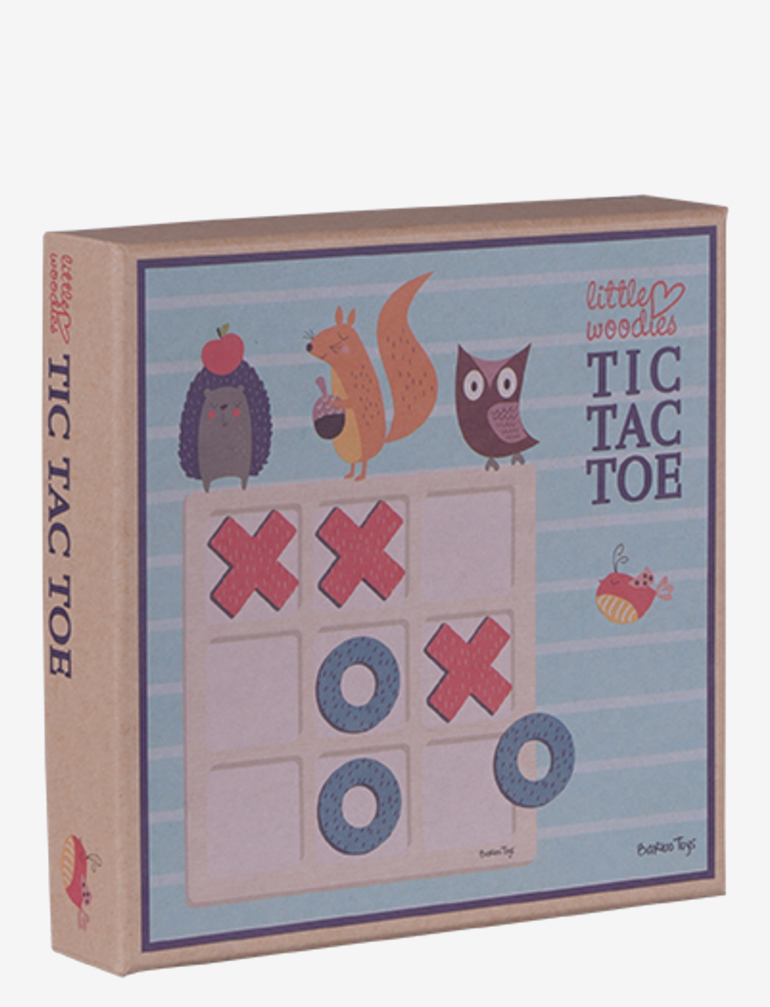 Barbo Toys - Little Woodies - Tic Tac Toe - kryds & bolle - multiple color - 3