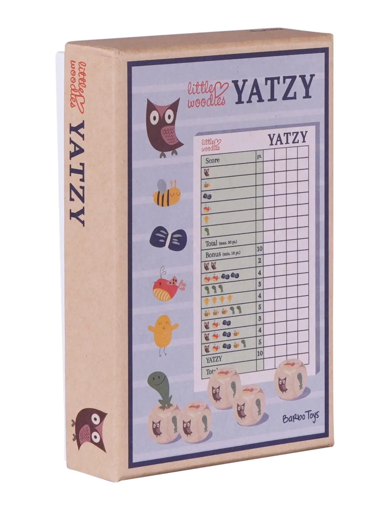 Barbo Toys - Little Woodies - Yatzy - jeux de plateau - multiple color - 3