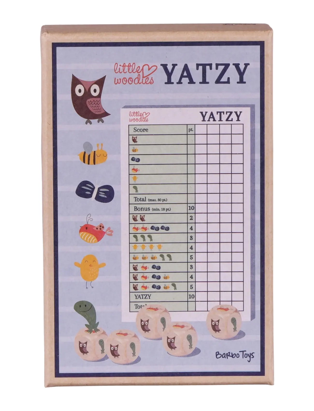 Barbo Toys - Little Woodies - Yatzy - jeux de plateau - multiple color - 4