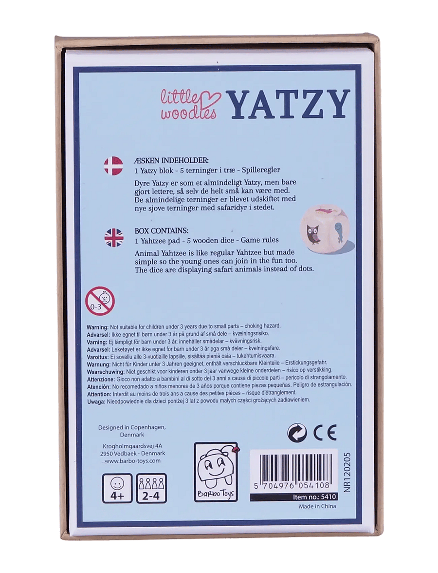 Barbo Toys - Little Woodies - Yatzy - brettspiele - multiple color - 5