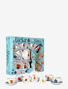 Little Woodies - 12 pcs porcelain tea set, Barbo Toys