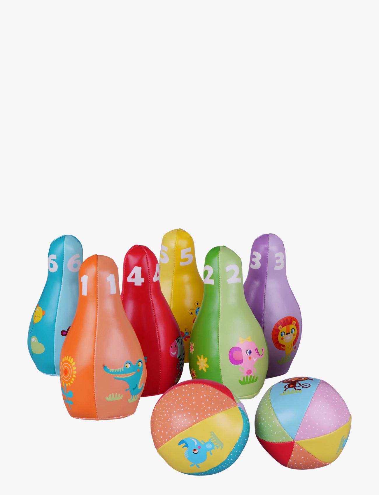 Barbo Toys - Little Bright Ones Bowling set - actieve spellen - mix bright - 4