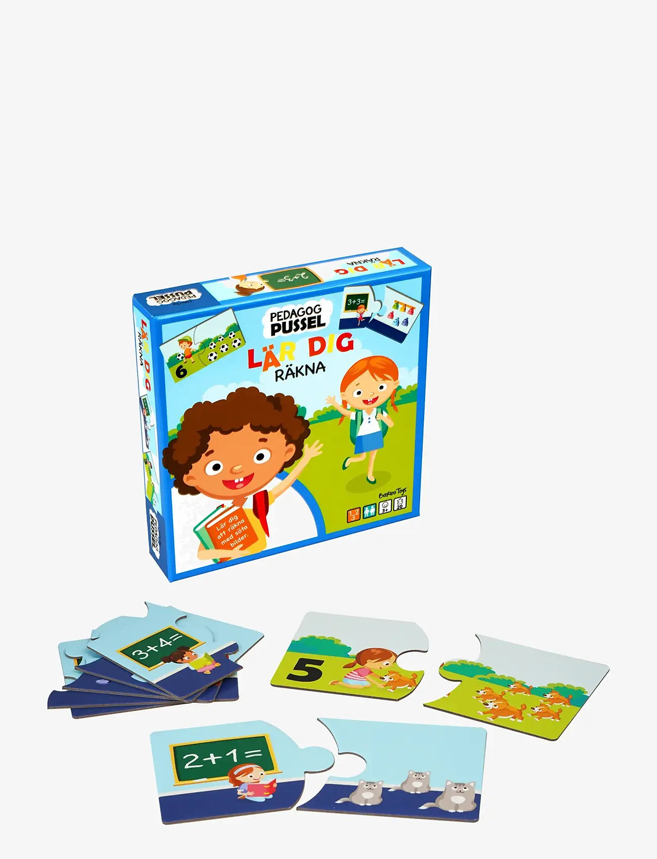 Barbo Toys - Pussel Pedagog - Lär sig Räkna (SE) - multiple color - 1