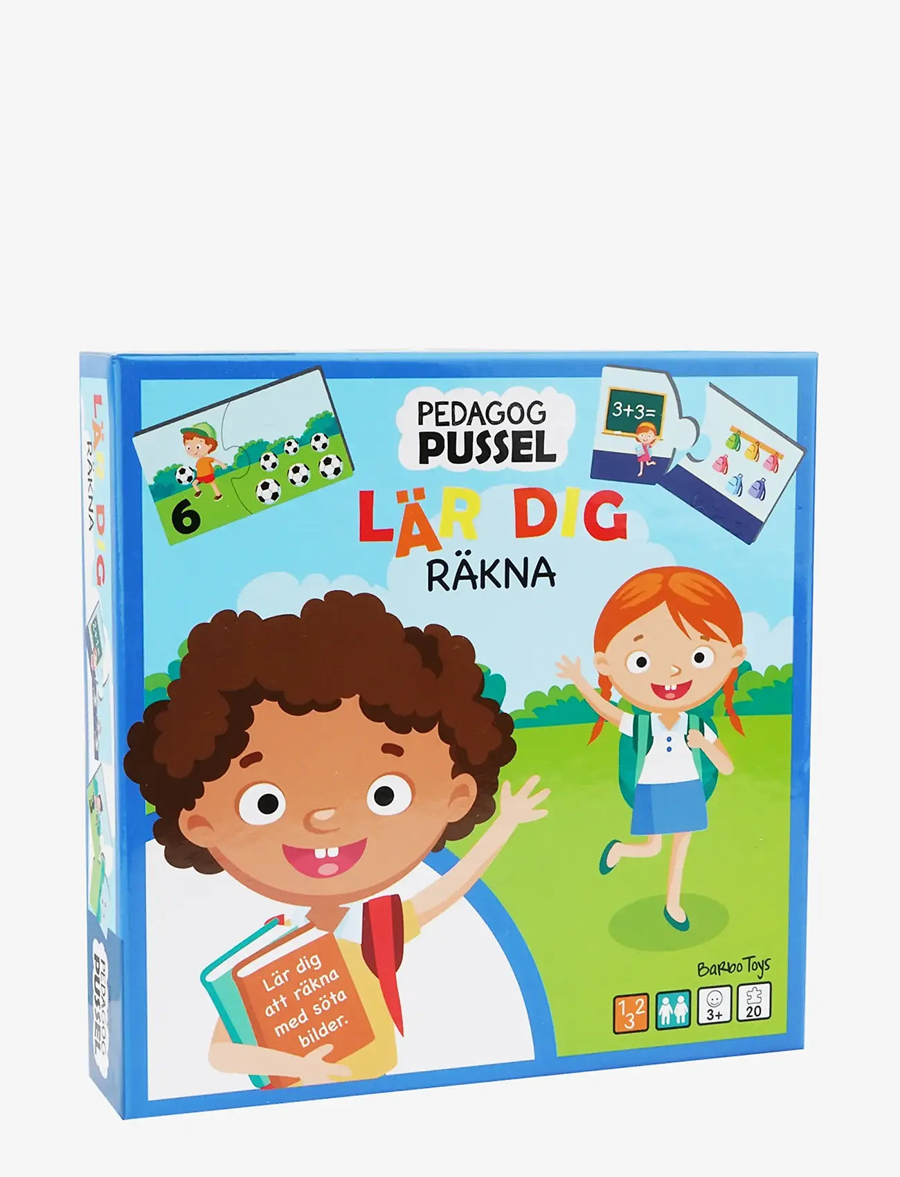 Barbo Toys - Pussel Pedagog - Lär sig Räkna (SE) - multiple color - 2