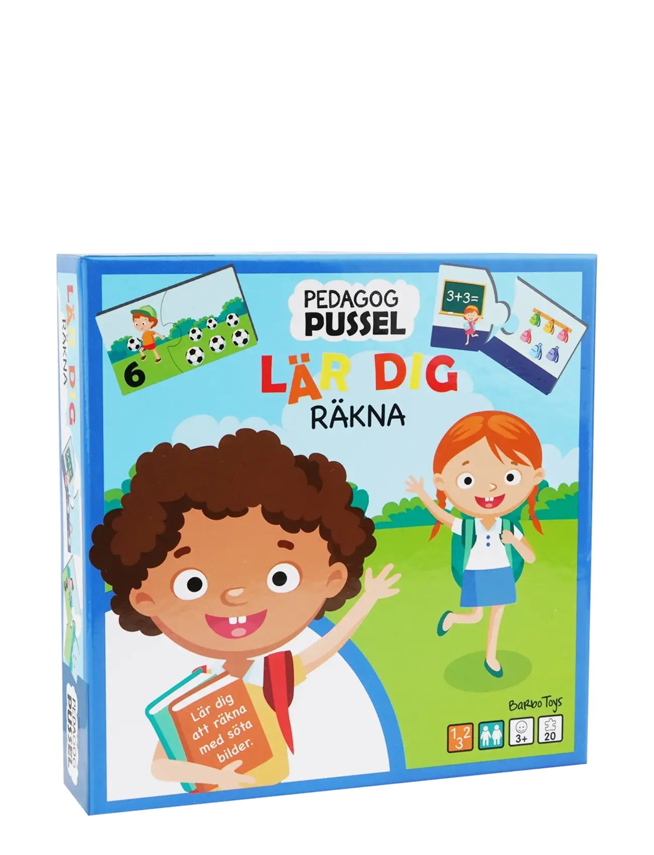Barbo Toys - Pussel Pedagog - Lär sig Räkna (SE) - Õpetlikud mängud - multiple color - 2