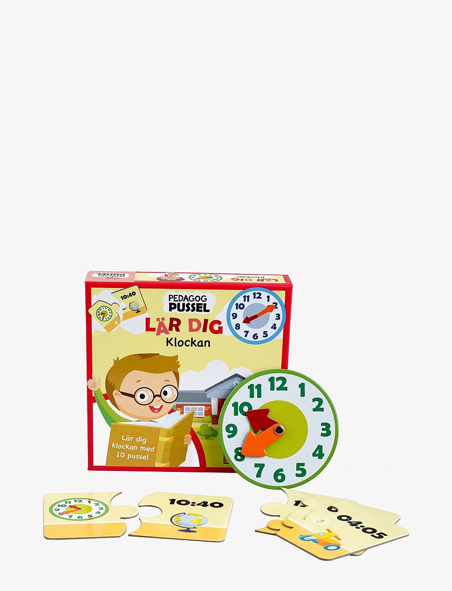 Barbo Toys - Pussel Pedagog - Lära sig klockan (SE) - pädagogische rätsel - multiple color - 1