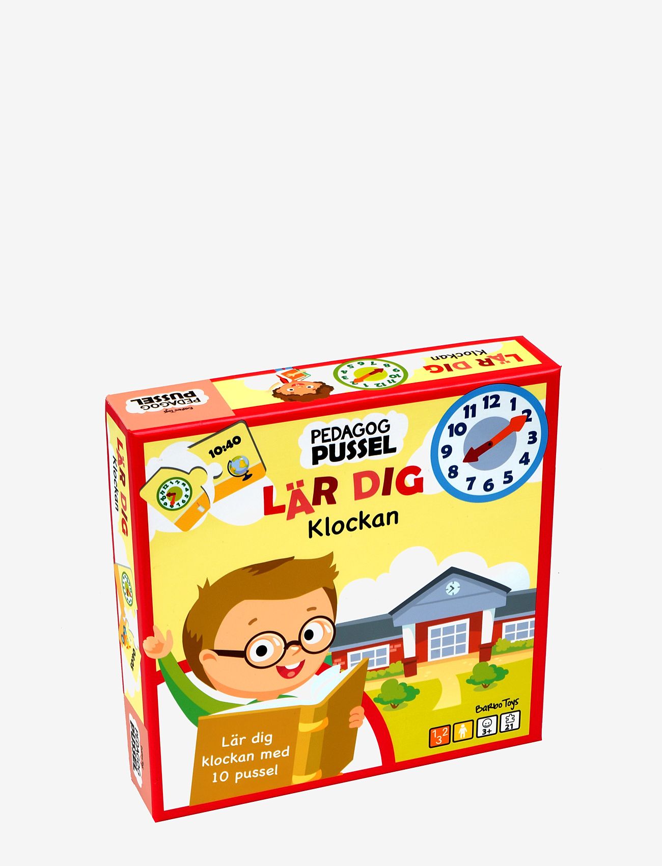 Barbo Toys - Pussel Pedagog - Lära sig klockan (SE) - pädagogische rätsel - multiple color - 2