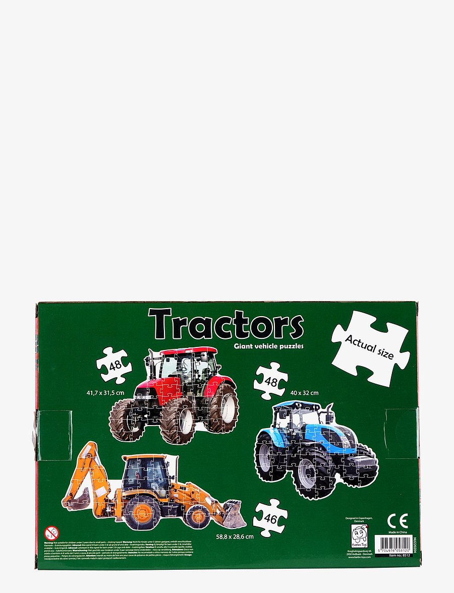 Barbo Toys - Giant Floor Puzzle with Tractor - multi - 5