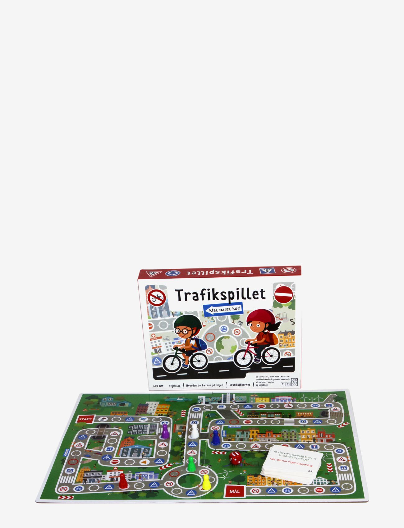Barbo Toys - Traffic Game - Learn about the Traffic - pædagogiske spil - multiple color - 1