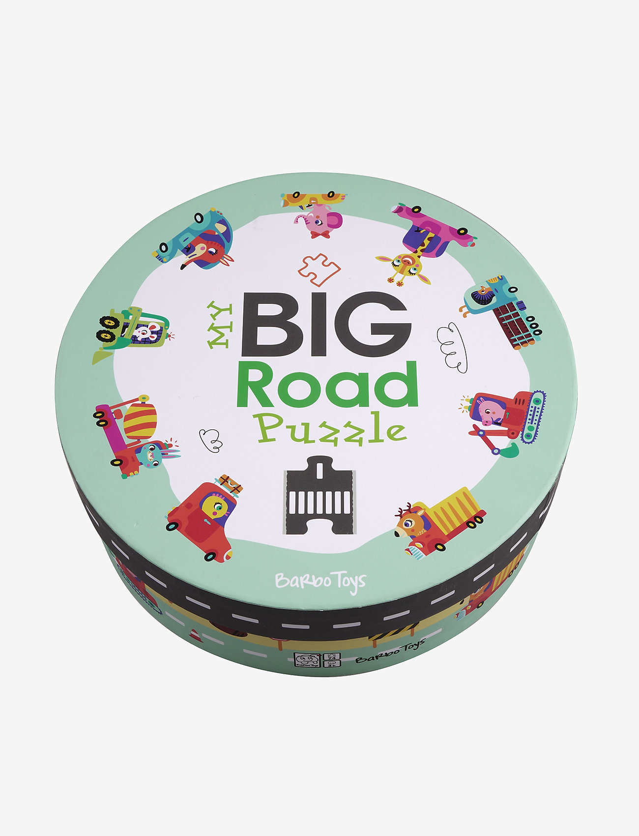 Barbo Toys - My Big Road Puzzle - puzzels - multiple color - 2