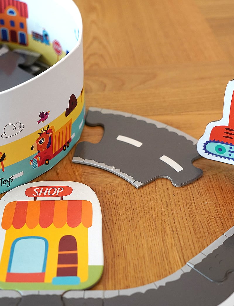 Barbo Toys - My Big Road Puzzle - puzzle - multiple color - 4