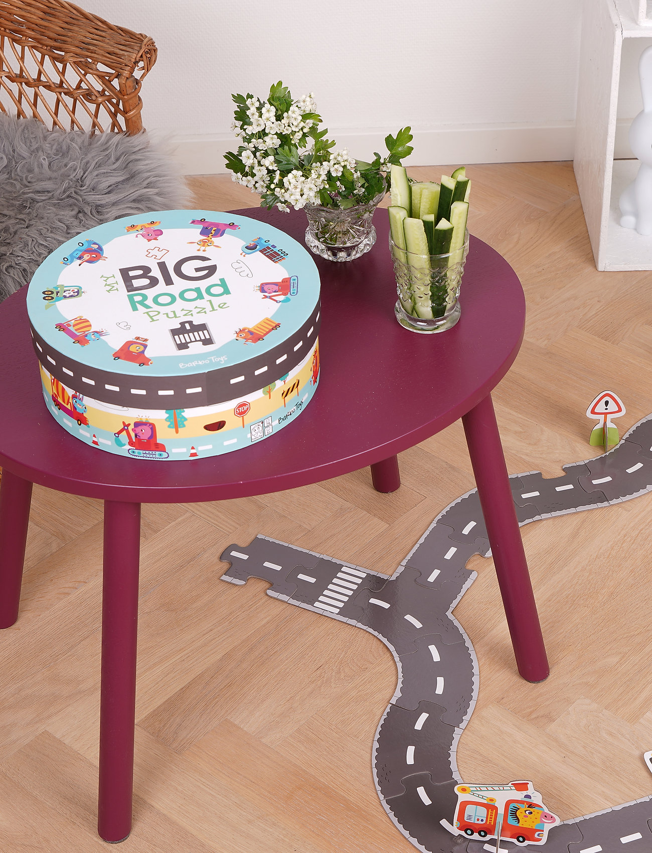 Barbo Toys - My Big Road Puzzle - puzzels - multiple color - 5